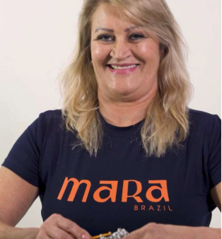 A founding mother in her MARA tee